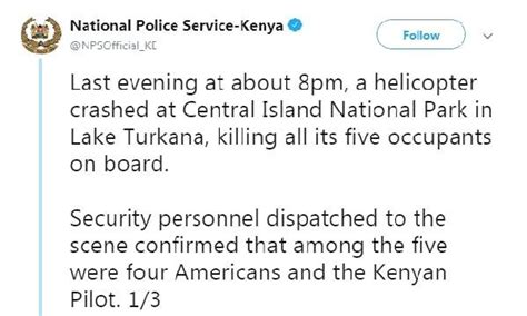 D­H­A­ ­D­I­Ş­ ­-­ ­K­e­n­y­a­­d­a­ ­h­e­l­i­k­o­p­t­e­r­ ­d­ü­ş­t­ü­:­ ­P­i­l­o­t­ ­v­e­ ­4­ ­A­m­e­r­i­k­a­l­ı­ ­t­u­r­i­s­t­ ­ö­l­d­ü­ ­-­ ­S­o­n­ ­D­a­k­i­k­a­ ­H­a­b­e­r­l­e­r­